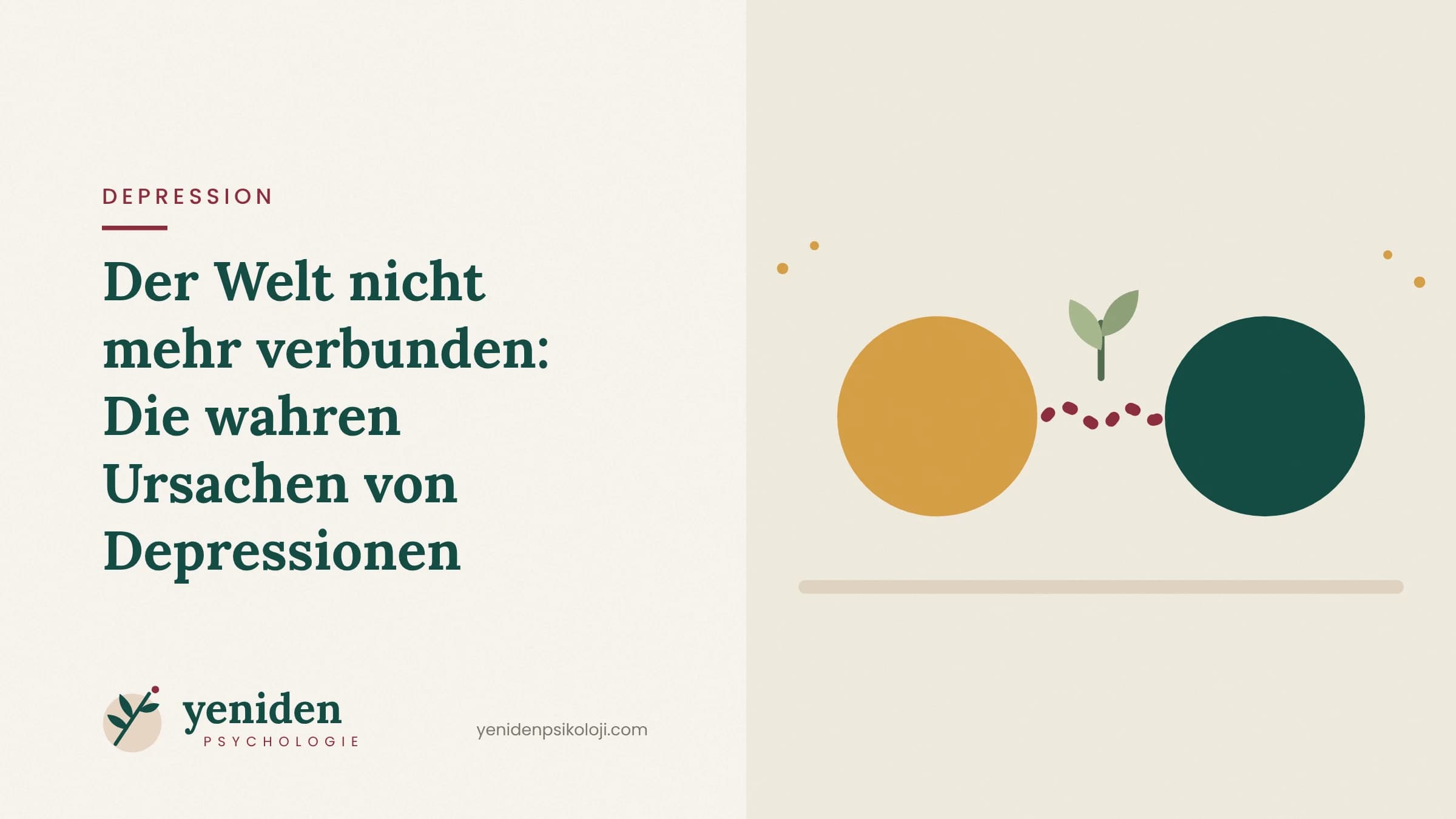 Der Welt nicht mehr verbunden: Die wahren Ursachen von Depressionen